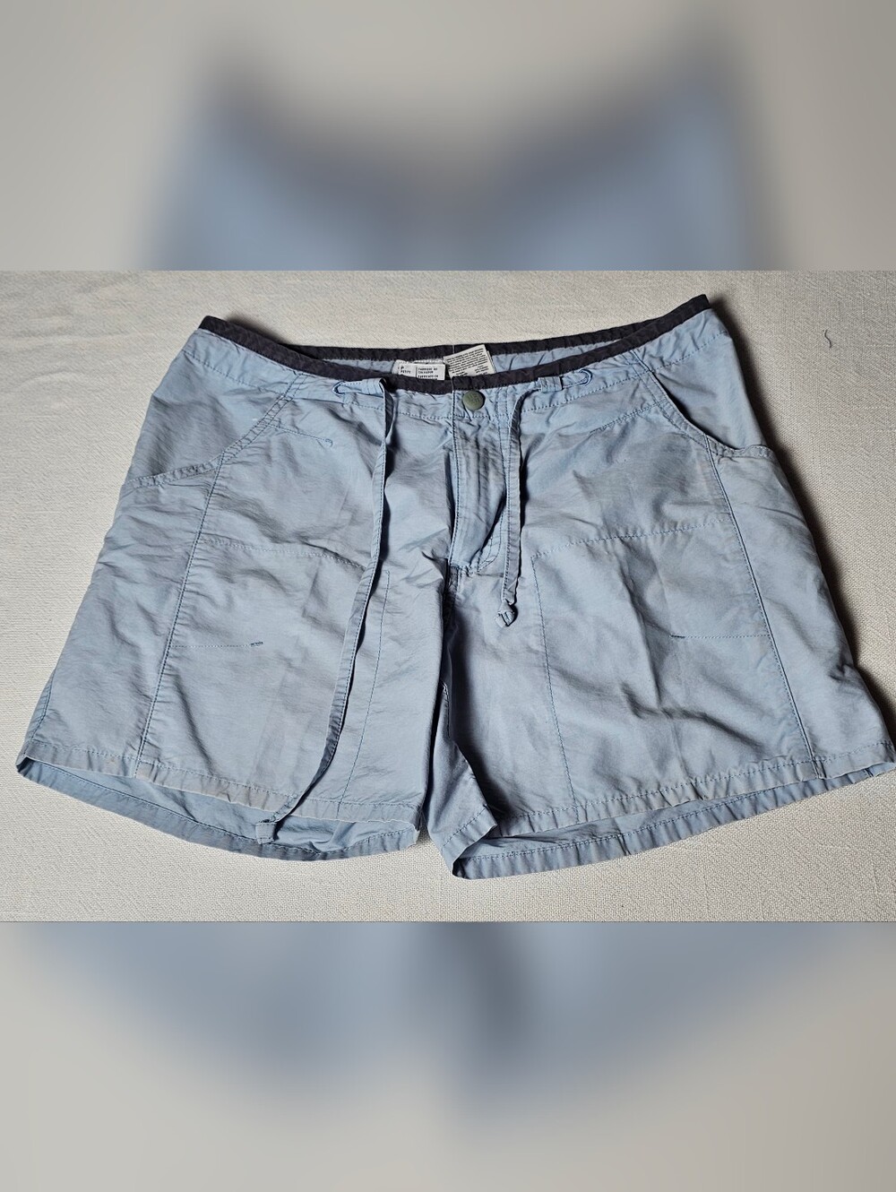 Columbia Sportswear outdoor hiking shorts Womens Petite Small Powder Blue